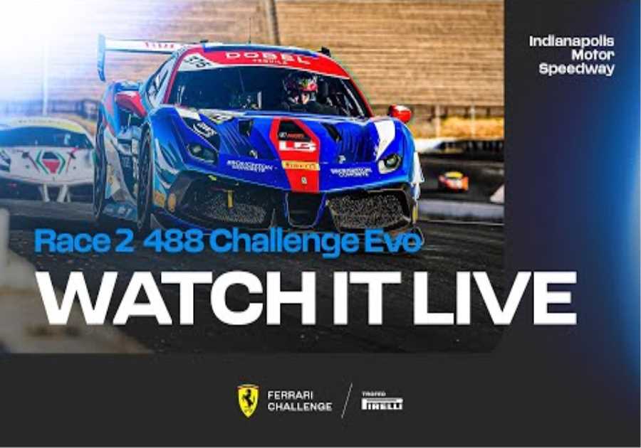 Ferrari Challenge North America - Indianapolis, Race 2 - 488 Challenge Evo