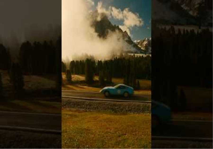 Through winding roads and towering peaks - let the Dolomites inspire your dreams. #Ferrari