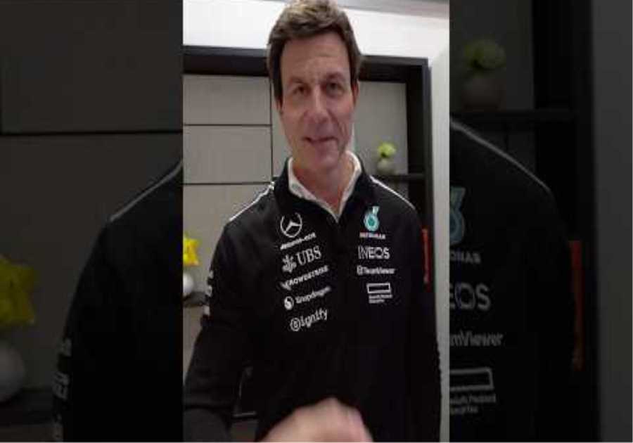 Hey you, it’s Las Vegas GP Race Week! 🫵 #mercedesf1 #totowolff #f1