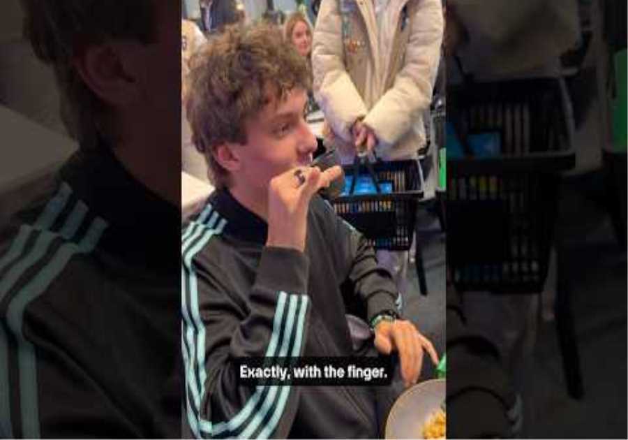 The size of that teacup! 🤣 #f1 #mercedesf1 #lasvegasgp