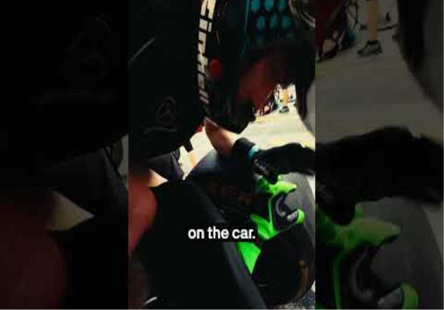 Insane F1 Pit Stop POV! 🤯 #f1 #mercedesf1 #formula1