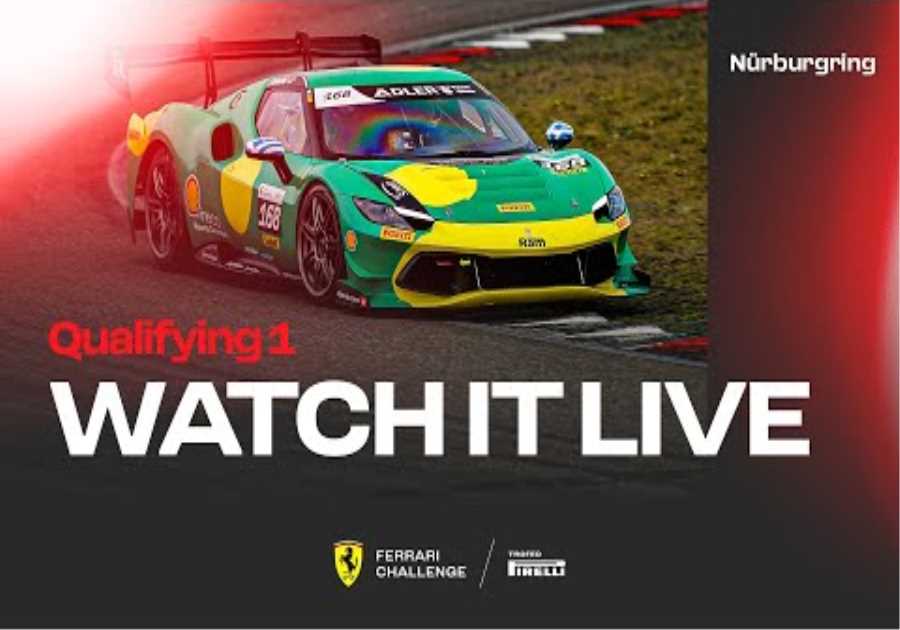 Ferrari Challenge Europe - Nürburgring, Qualifying 1 - Coppa Shell AM
