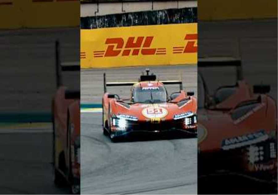 Watch as Alessandro Pier Guidi chats through the difference of driving in a simulator VS real life.