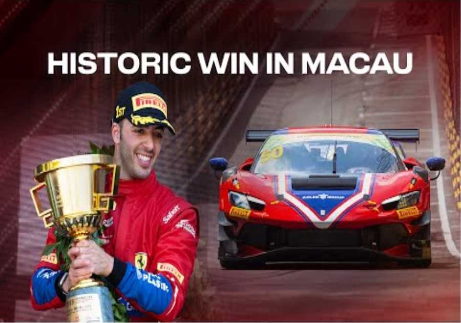 Ferrari and Fuoco Win Historic FIA GT World Cup 🏆 in Macau!