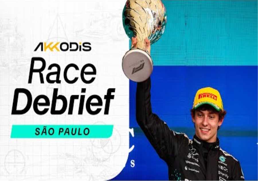 How was Kimi able to hold off Max? | 2025 São Paulo GP F1 Akkodis Race Debrief