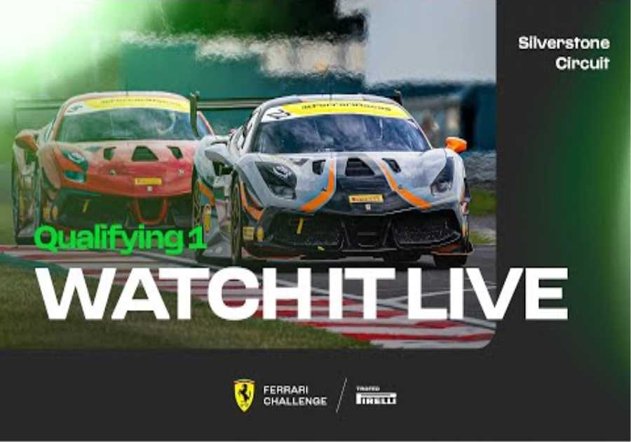 Ferrari Challenge UK - Silverstone, Qualifying 1