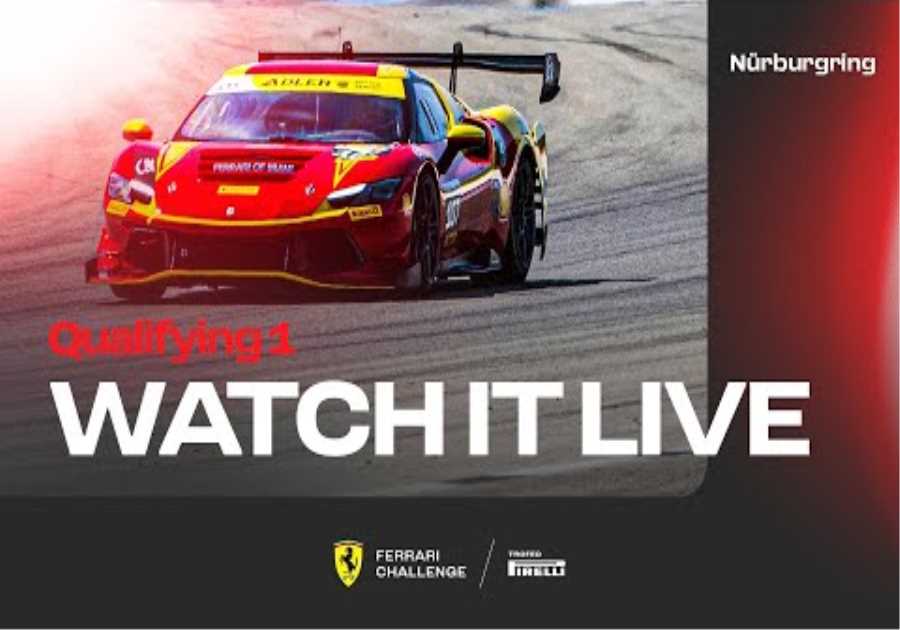 Ferrari Challenge Europe - Nürburgring, Qualifying 1 - Trofeo Pirelli &amp; AM, Coppa Shell &amp; 488