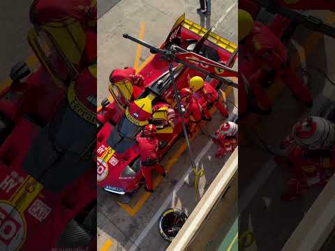 Can you guess who is getting out the car? 👀 #FerrariHypercar #Ferrari499P #WEC #6HSaoPaulo
