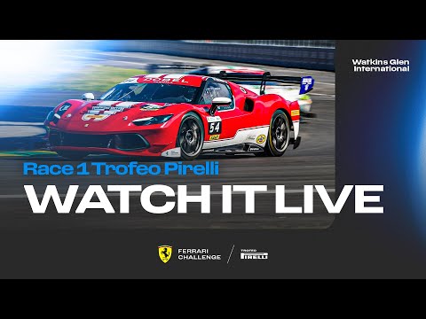 Ferrari Challenge North America - Watkins Glen, Race 1- Trofeo Pirelli