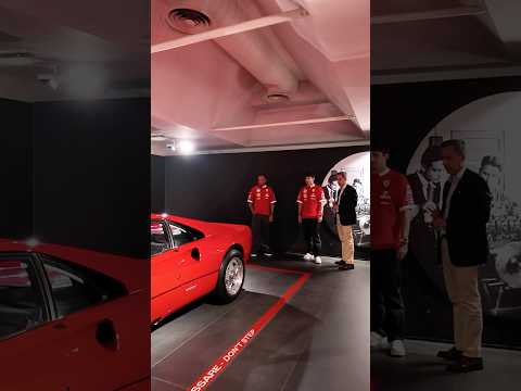 Special guests spotted at the #MuseoFerrari 👀 #MuseiFerrari #Ferrari #Maranello #ScuderiaFerrari