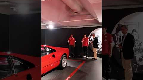 Special guests spotted at the #MuseoFerrari 👀 #MuseiFerrari #Ferrari #Maranello #ScuderiaFerrari