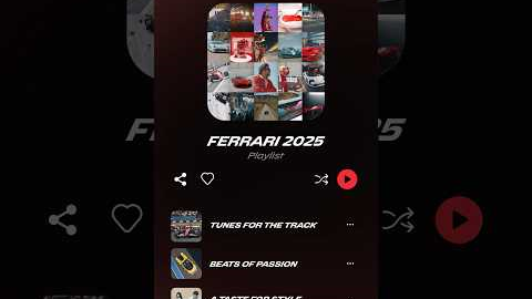 Feel the rhythm and embark on a journey of unforgettable moments. #Ferrari