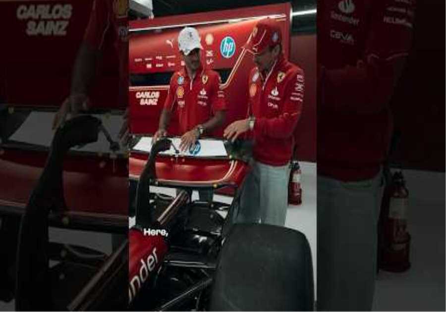 Ever wondered how DRS works? We’ve got two experts to explain it! #Maranello #Ferrari