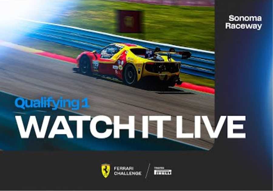 Ferrari Challenge North America - Sonoma, Qualifying 1