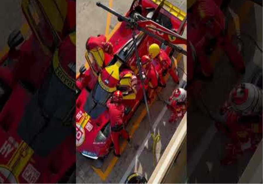 Can you guess who is getting out the car? 👀 #FerrariHypercar #Ferrari499P #WEC #6HSaoPaulo