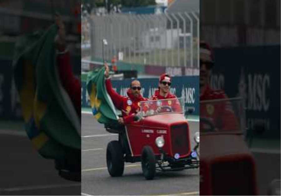 Definitely one of the funniest drivers’ parades of the year 😂🇧🇷 #F1Shorts #F1