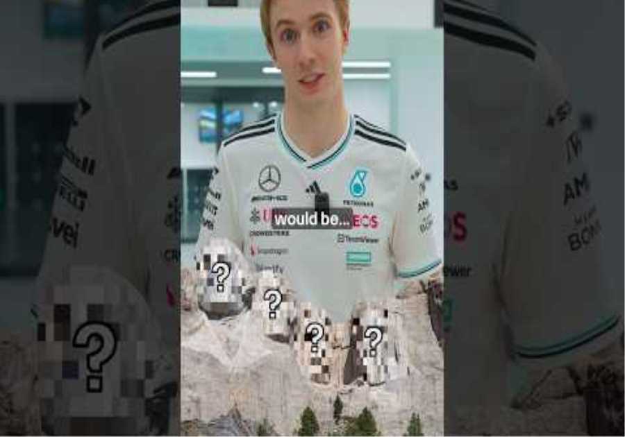 Fred Vesti names his favourite athletes for his Mount Rushmore 👊 #f1 #formula1 #mercedesf1