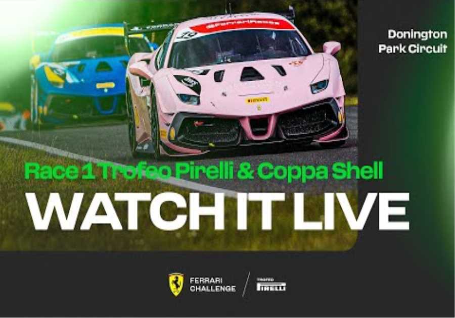 Ferrari Challenge UK - Donington, Race 1