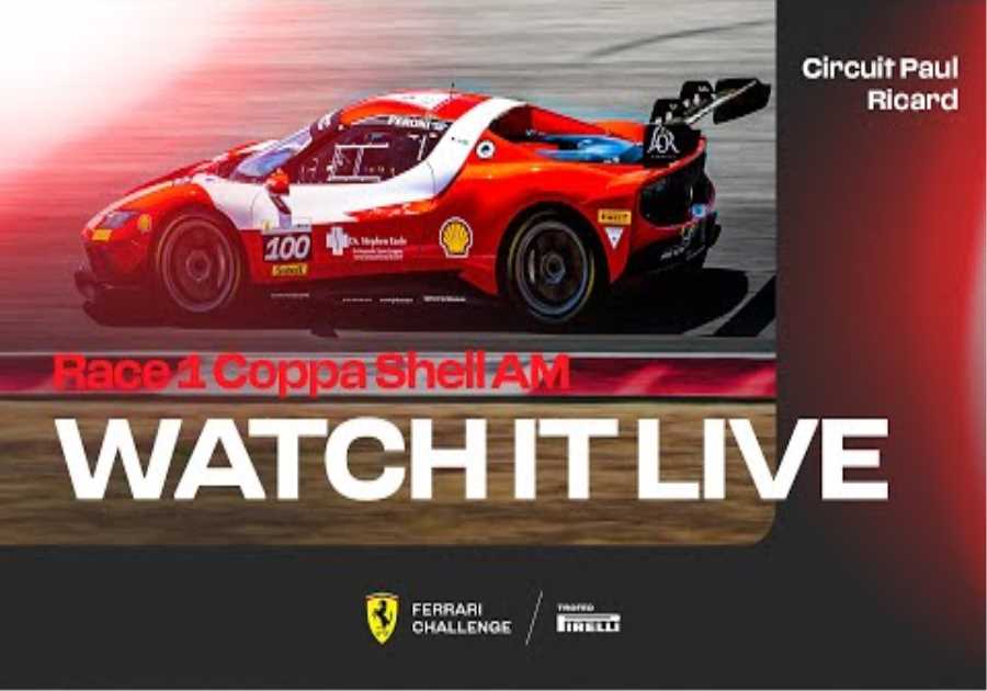 Ferrari Challenge Europe - Le Castellet, Race 1 - Coppa Shell AM