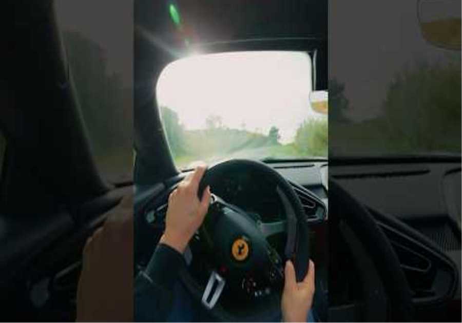 Behind the wheel of the #Ferrari12CilindriSpider. #Ferrari