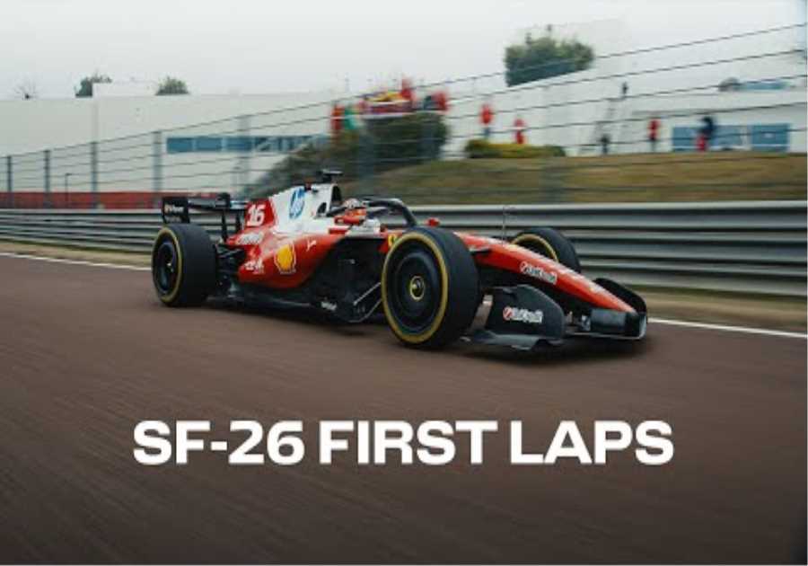 F1 2026 | SF-26 First Laps On Track