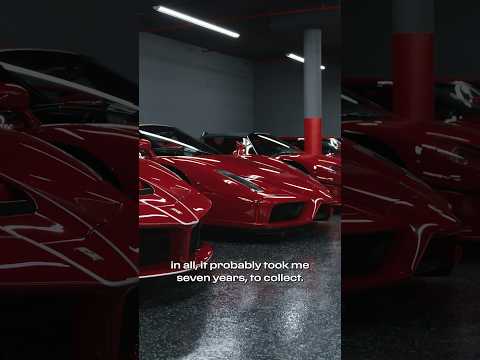 Two red-and-yellow rows unlike anything in the world. #Ferrari