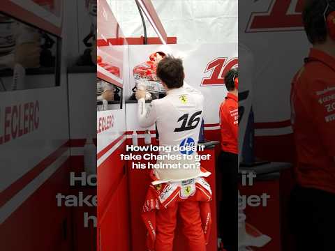 Well timed, Charles! 1️⃣6️⃣ #F1shorts #F1