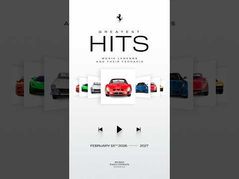 Step into our new exhibition “Greatest Hits” at the #MuseoEnzoFerrari in #Modena. #MuseiFerrari