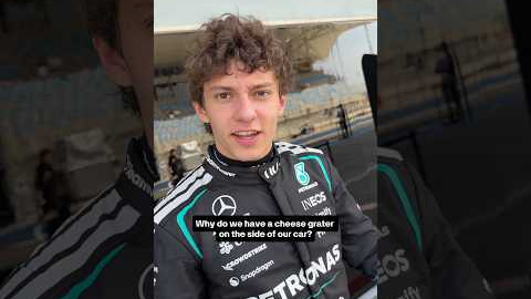 Why do we have a cheese grater on the side of our car? 🤔