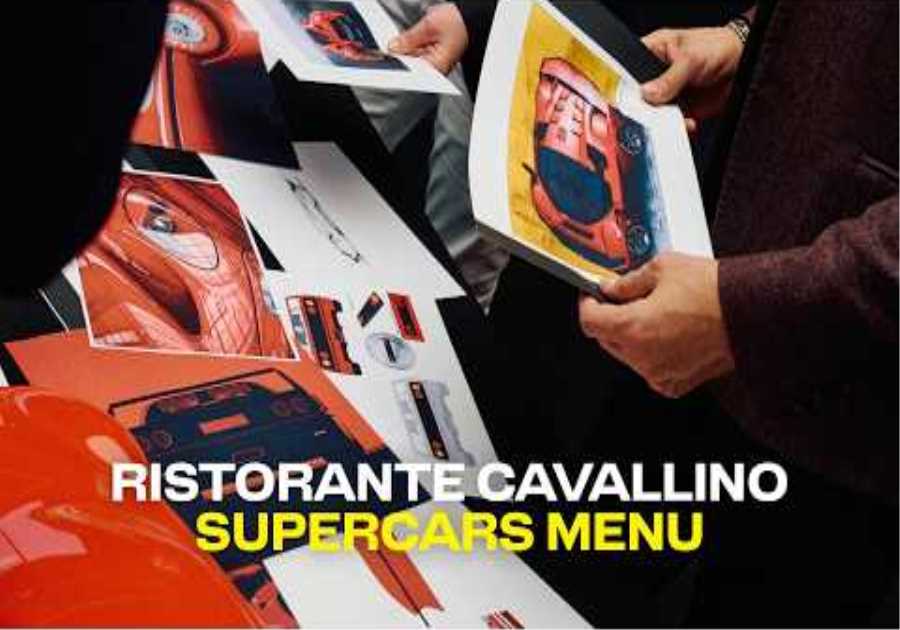Ristorante Cavallino | Supercars Menu