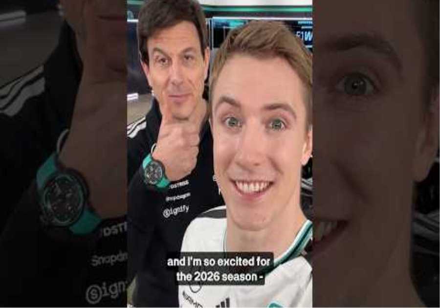 Exciting News In 2026 for Frederik Vesti! #f1 #frederikvesti #mercedesf1