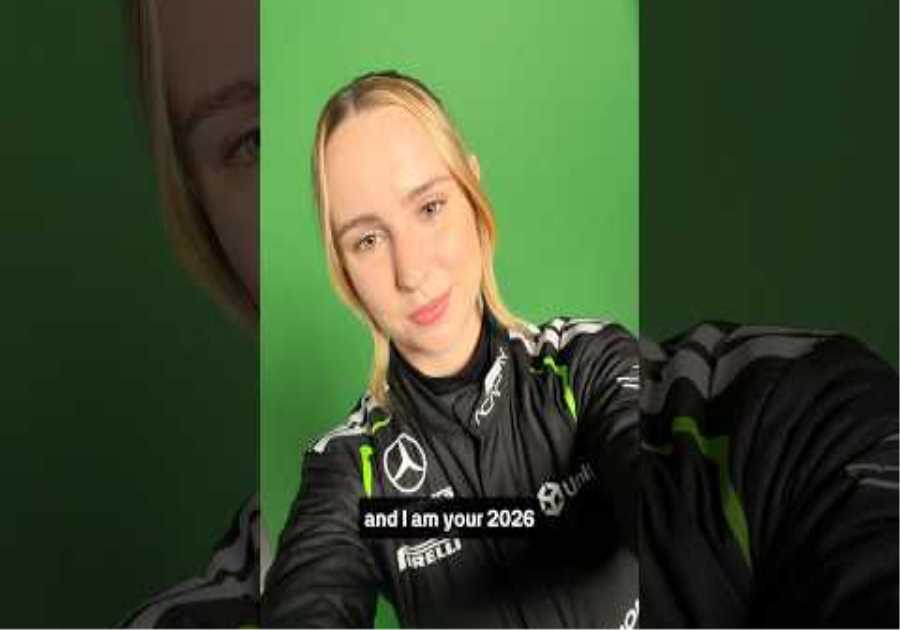 F1 Academy driver locked in for 2026 🔒 Welcome to the family, Payton #f1 #formula1 #mercedesamgf1