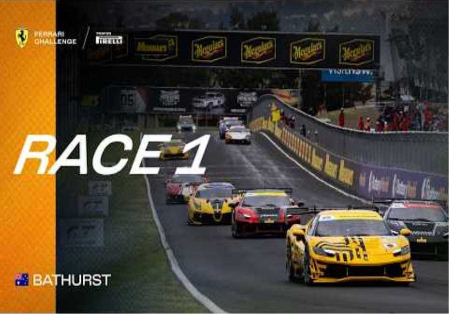 Ferrari Challenge Australasia - Mount Panorama, Race 1