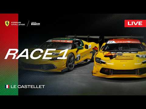 LIVE Ferrari Challenge Europe & UK  - Le Castellet, Race 1