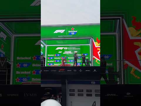 Back on the podium, this time in red 🔥#F1shorts #F1