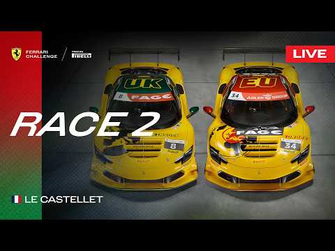 [ITA 🇮🇹] LIVE Ferrari Challenge Europe & UK - Le Castellet, Gara 2