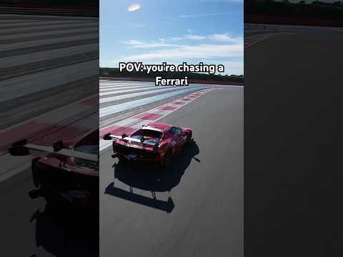 Trying to keep up with the Ferrari 296 Challenge at Circuit Paul Ricard