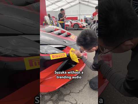 No trending audio. Just Suzuka.