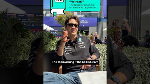 How much do George and Kimi know about cricket? 👀 Let’s find out! #f1 #mercedesf1