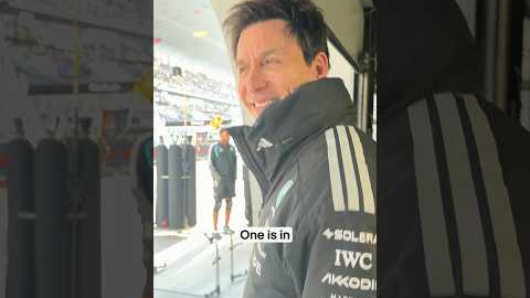 When Toto spots a Mercedes 1-2...3? #f1 #formula1 #mercedesf1