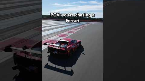 Trying to keep up with the Ferrari 296 Challenge at Circuit Paul Ricard