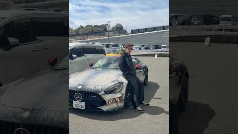 George and Charles’ chaotic drive into Suzuka #GeorgeRussell #MercedesF1 #CharlesLeclerc