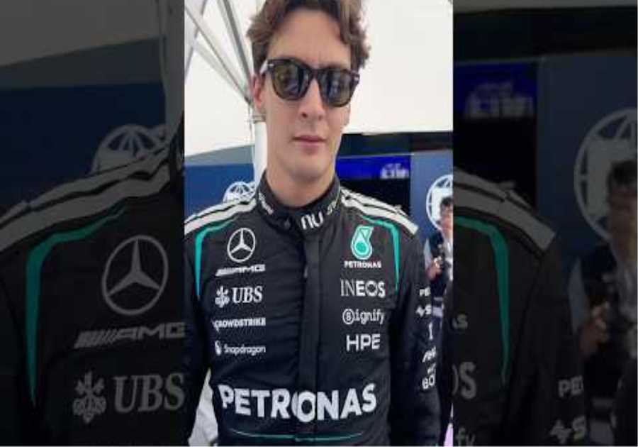 Come with George to the first weigh-in of 2026! ⚖️ #f1 #formula1 #mercedesf1