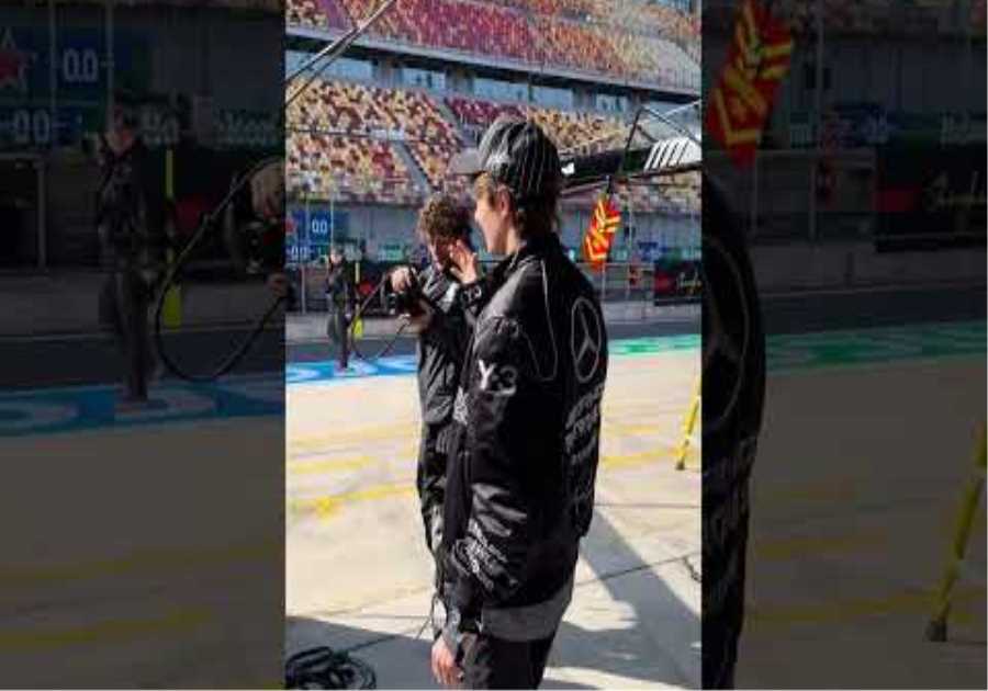 Important Kimi traditions to start the F1 weekend 😘 #f1 #formula1 #mercedesf1