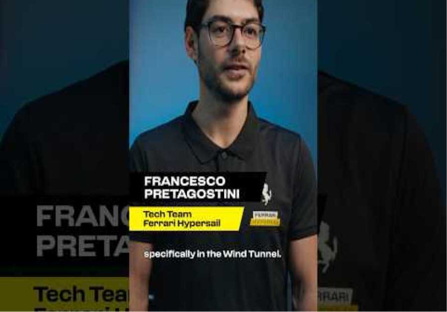 Did you catch this in episode four? Step into the Ferrari Hypersail simulator at Maranello. 🌊