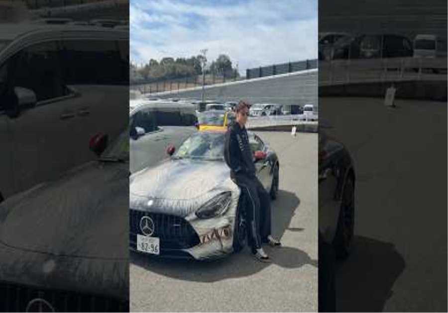 George and Charles’ chaotic drive into Suzuka #GeorgeRussell #MercedesF1 #CharlesLeclerc