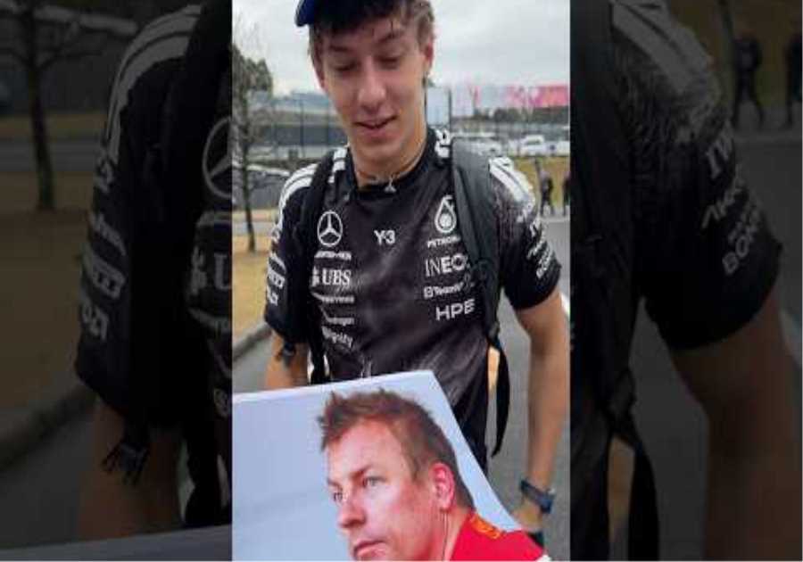 Bwoah, congrats on your Chinese GP win, Kimi Räikkönen! 🤣 #f1 #mercedesf1 #kimiantonelli