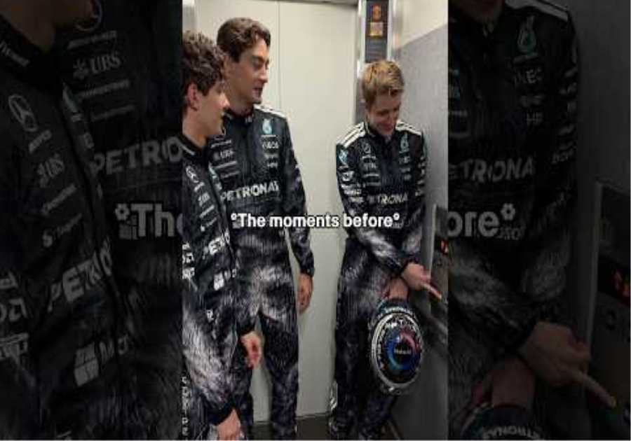 Yeah, they got us good! 😆 #f1 #mercedesf1 #japanesegp