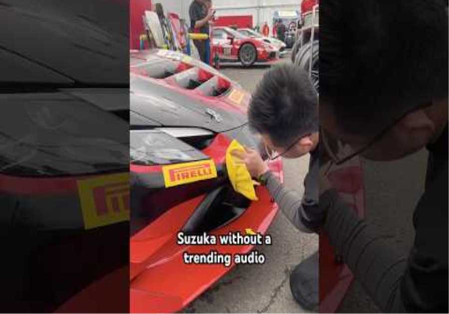 No trending audio. Just Suzuka.