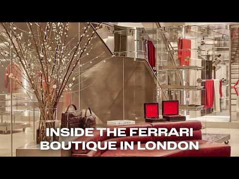 The Ferrari Boutique in London | Rocco Iannone & Gonzalez Haase